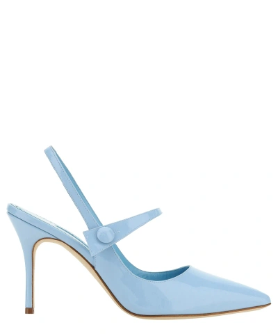 Manolo Blahnik Pumps In Blue