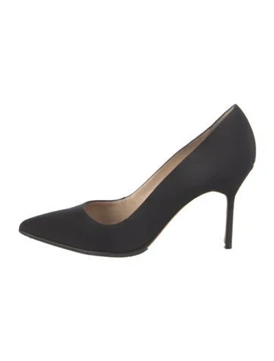 Pre-owned Manolo Blahnik Pumps In Black