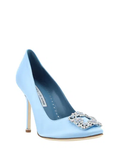 Manolo Blahnik Pumps In Blue