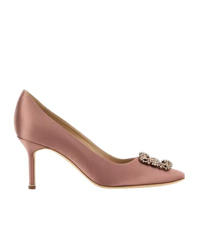 Manolo Blahnik Pumps In Brown