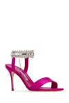 Manolo Blahnik Crystal Chain Stiletto Pumps