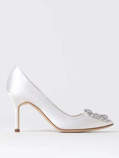 Manolo Blahnik Pumps  Woman Color Beige