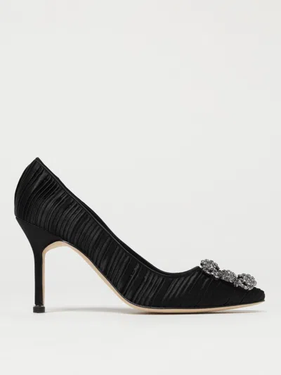 Manolo Blahnik Pumps  Woman Color Black