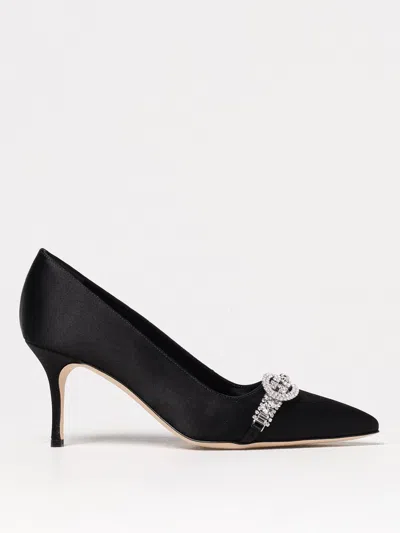 Manolo Blahnik Pumps  Woman Color Black