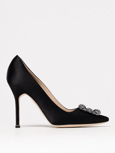 MANOLO BLAHNIK PUMPS MANOLO BLAHNIK WOMAN COLOR BLACK,428017002