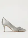 Manolo Blahnik Pumps In Grey