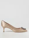 Manolo Blahnik Pumps  Woman Color Nude