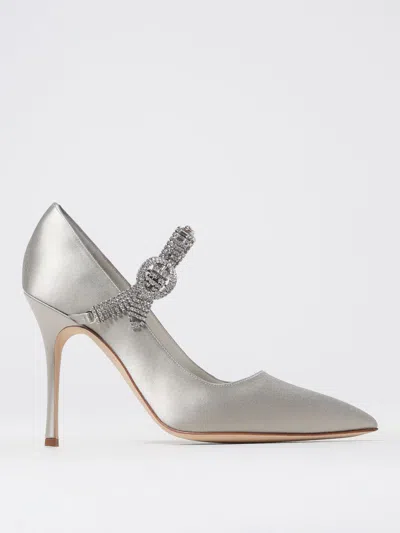 Manolo Blahnik Pumps  Woman Color Pearl