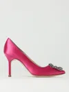 Manolo Blahnik Pumps  Woman Color Pink
