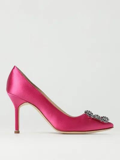 Manolo Blahnik Pumps  Woman Color Pink