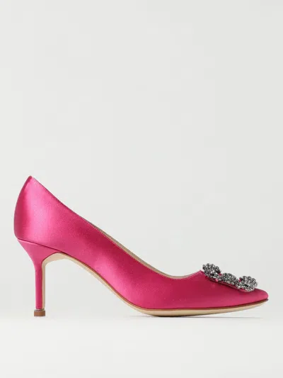 Manolo Blahnik Pumps  Woman Color Pink