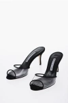 Manolo Blahnik Jadifa Clear Stiletto Mule Sandals