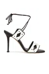 Manolo Blahnik Renti 105 Sandal In Black