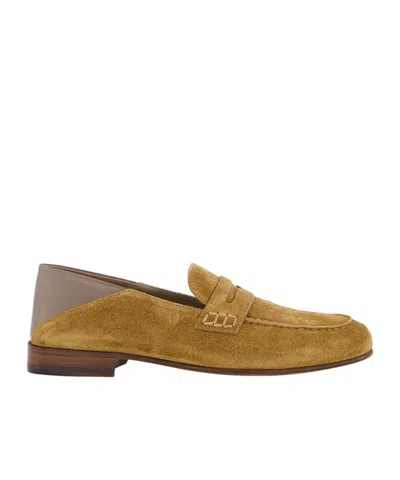 MANOLO BLAHNIK ROUND HEAD LOAFER SHOES