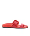 Manolo Blahnik Mayfu Sandals In Red