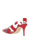 Manolo Blahnik Pointed High Heels In Bred/lgry
