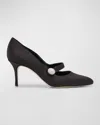 Manolo Blahnik Marijana Pumps In Black