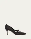 Manolo Blahnik Marijana Pumps In Black
