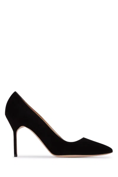 Manolo Blahnik Scarpe Con Tacco In Black