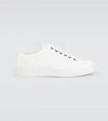 Manolo Blahnik Semanado Leather Sneakers In White