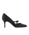 Manolo Blahnik Marijana Pumps In Black