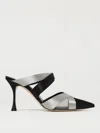 Manolo Blahnik Oyounak Pointed Toe Mules In Schwarz
