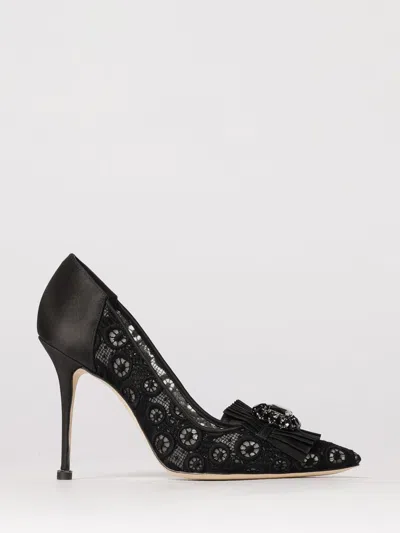 Manolo Blahnik Shoes Woman  In Black