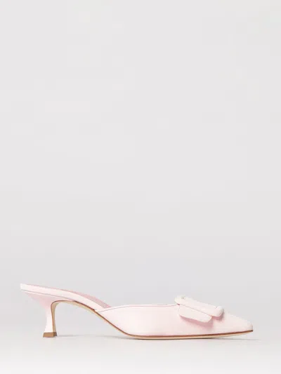 Manolo Blahnik Shoes Woman  In Pink