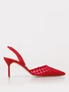 Manolo Blahnik Pumps In Red