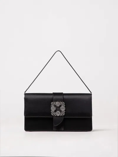 Manolo Blahnik Shoulder Bag  Woman Color Black