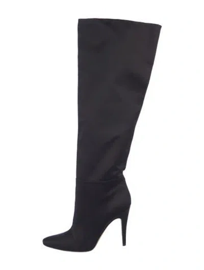 Pre-owned Manolo Blahnik Suede Boots In Blue