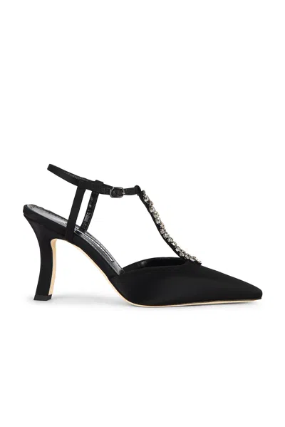 Manolo Blahnik Sufik 90 Pump In Black