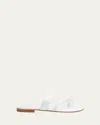 Manolo Blahnik Susa Leather Thong Sandals