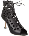 Manolo Blahnik Taralo Heeled Sandals In Black