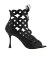 Manolo Blahnik Taralo Heeled Sandals In Black