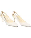 Manolo Blahnik Toplaca 70 Linen Pump (authentic Pre-loved)