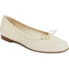 Manolo Blahnik Veralli Bow Ballet Flat In Lcrm