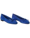 Manolo Blahnik Veralli Suede Flat