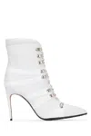 Manolo Blahnik Roblax 105 Nappa Boot In White