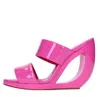 Manolo Blahnik With Heel Fuchsia In Fucsia Vivaci