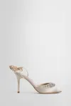 Manolo Blahnik Sandals In Beige