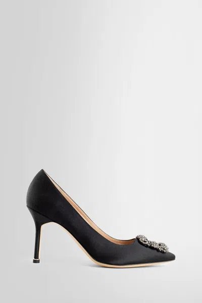 Manolo Blahnik Woman Black Pumps