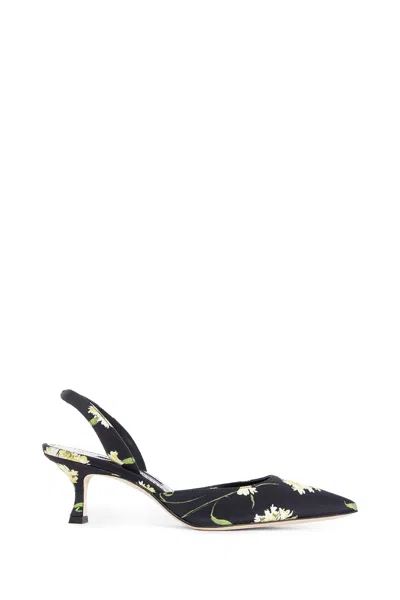 Manolo Blahnik Woman Black Pumps