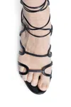 Manolo Blahnik Sandali Fawda In Black