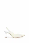 MANOLO BLAHNIK WOMAN WHITE PUMPS