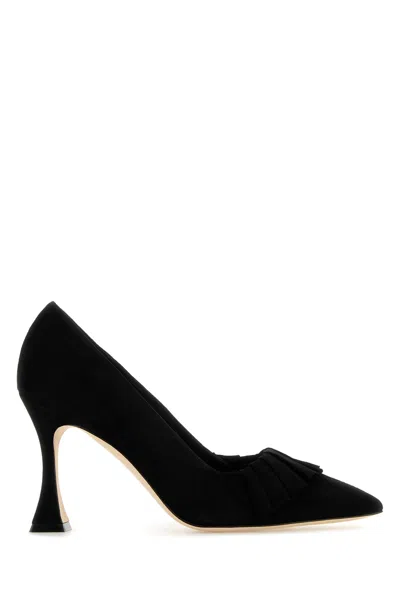 Manolo Blahnik Women Agasia Samba Sc Fabio 105 In Multicolor