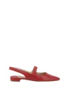 Manolo Blahnik Campariflatsli Ballerinas In Red