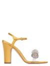 Manolo Blahnik Heel Shoes In Yellow