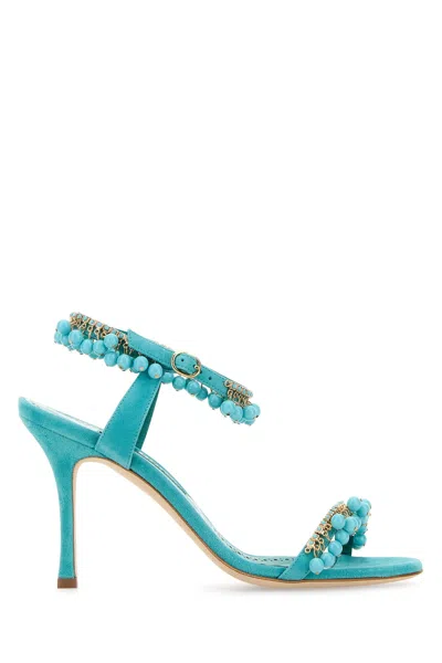 Manolo Blahnik Ravellanu Os Val 090 In Multicolor