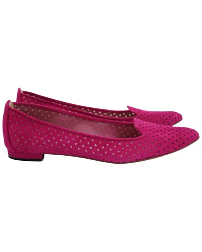 Manolo Blahnik Women's Suede Perforated Loafer, Size It | 36.5 (authentic Pre-  Loved)